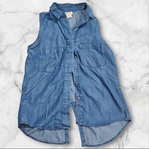 Andrea Jovine XS Denim Tank Top